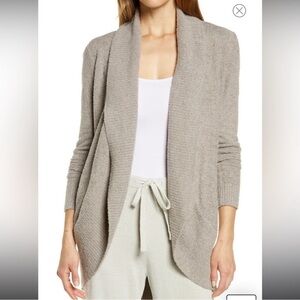 Barefoot dreams cozy chic lite plush cardigan